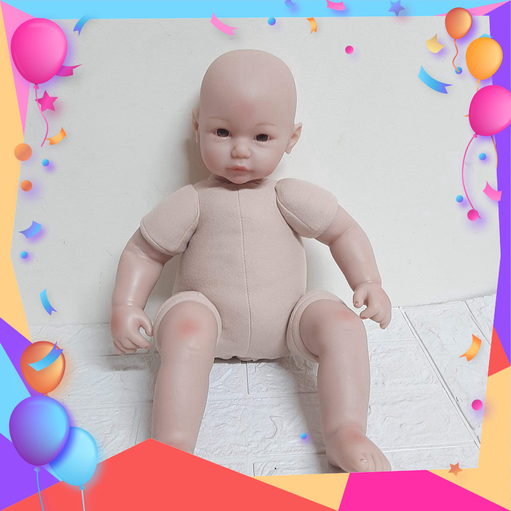 Áo Thun Nam Silicon Reborn Vinyl Búp Bê 50 cm Trắng Mịn