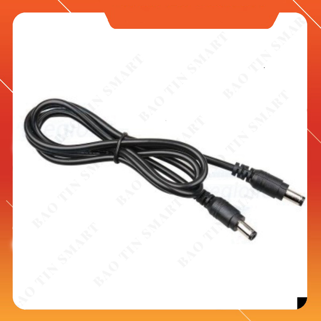 Dây DC5521 Đực Nối DC5521 Đực Dài 50cm Bác Thợ Điện Bác Thợ Điện