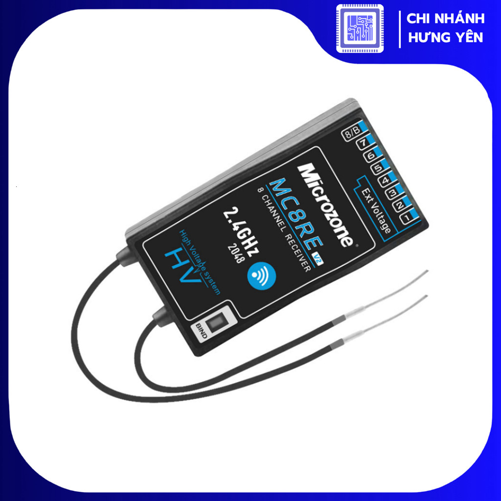 Bộ thu sóng RX Microzone MC6RE, MC7RE-V2, MC8RE-V2