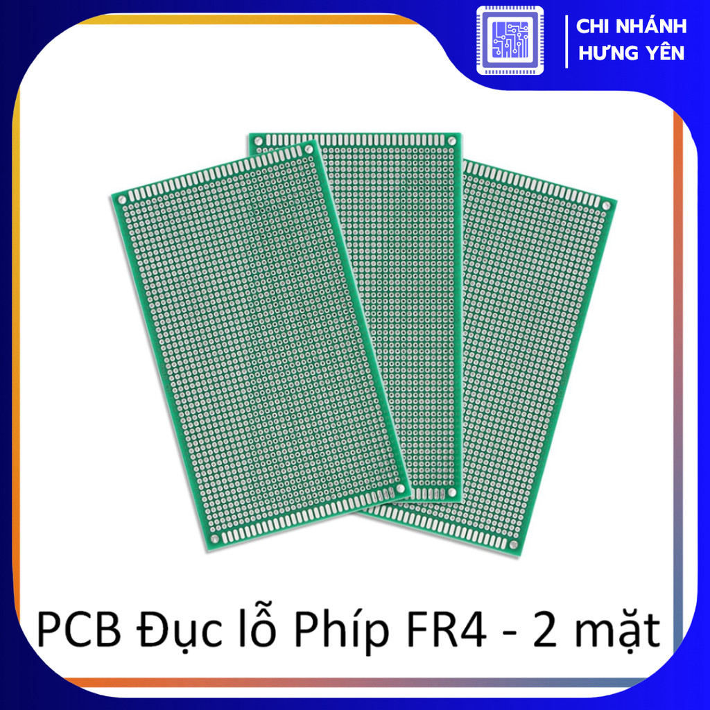 PCB Đục lỗ Phíp FR4 - 2 mặt
