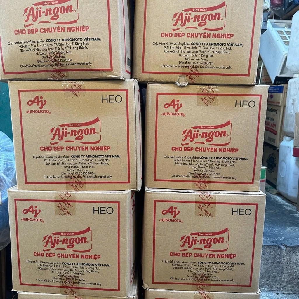 Thùng 12 gói hạt nêm ajngon 2kg.NPP Hải Đăng MB