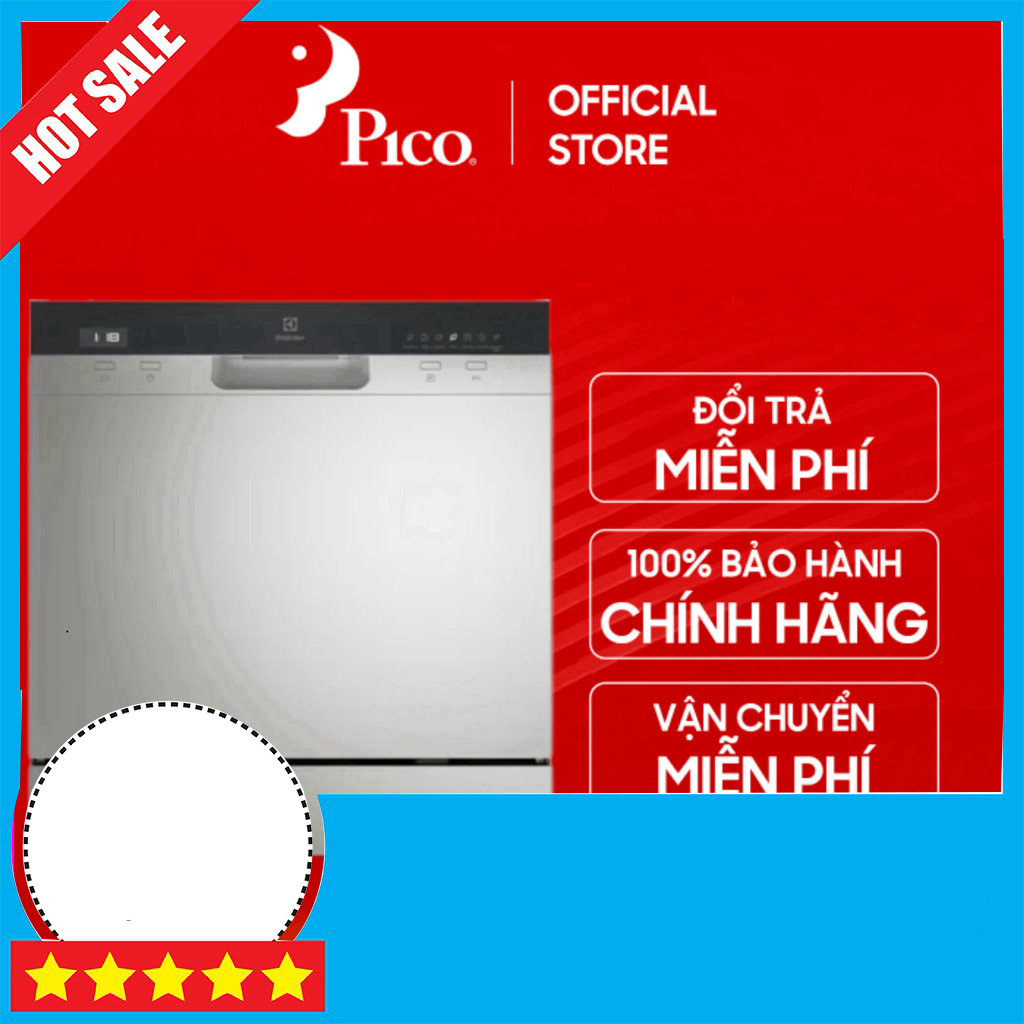 IB shop đặt Máy Rửa Bát Electrolux 8 Bộ Bảo Hành 2 Năm EFC3862MS GIAO TOÀN QUỐC.