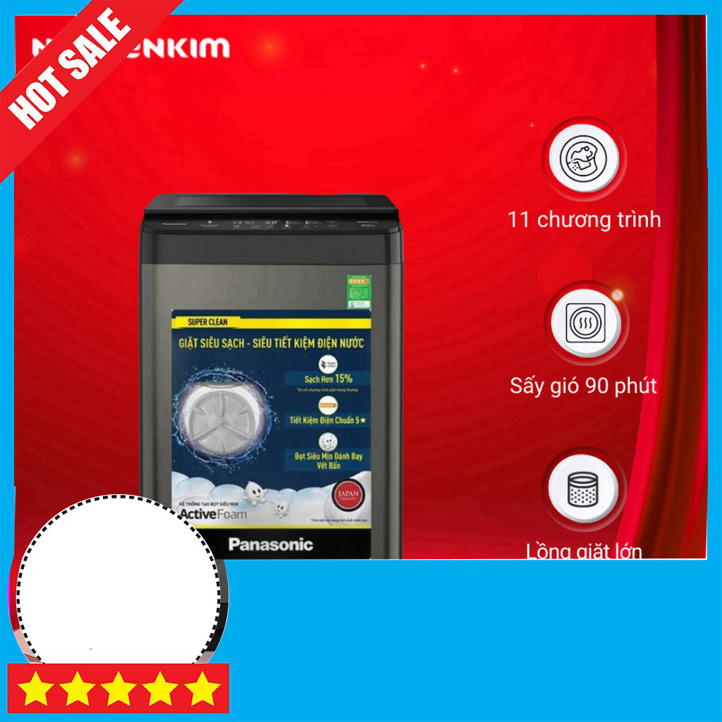 IB shop đặt Máy Giặt Panasonic 8.2kg Cửa Trên NA-F82Y01DRV - Mới 100% GIAO TOÀN QUỐC.