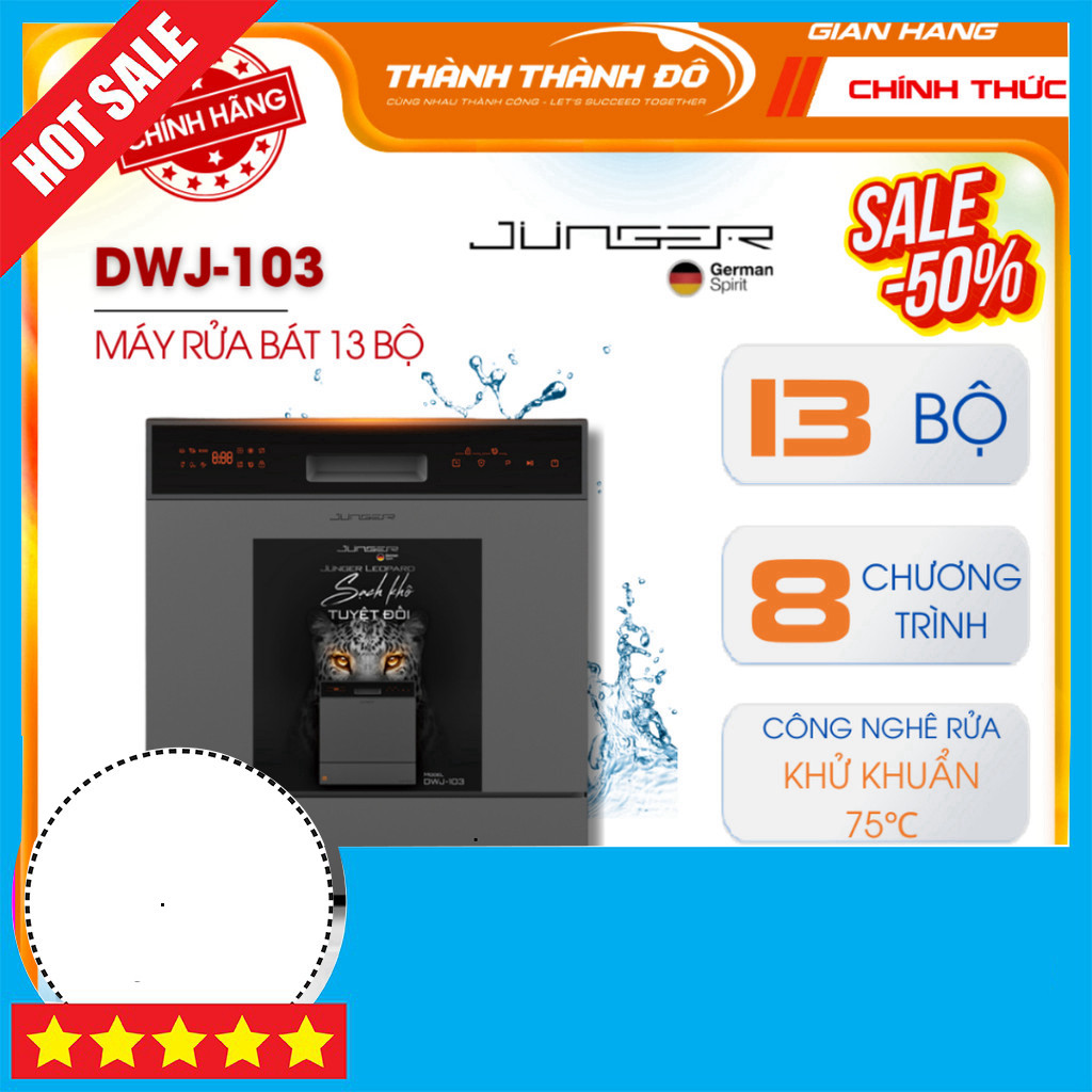 IB shop đặt Máy Rửa Bát Junger Leopard DWJ-100 Tiệt Trùng Tia UV
Lưu ý: Tiêu đề mới đã được viết lại