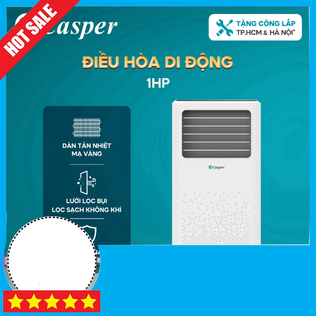 IB shop đặt Máy lạnh Casper 1HP PC-09TL33 Chĩnh Hãng Bảo Hành 1 Chiều GIAO TOÀN QUỐC.