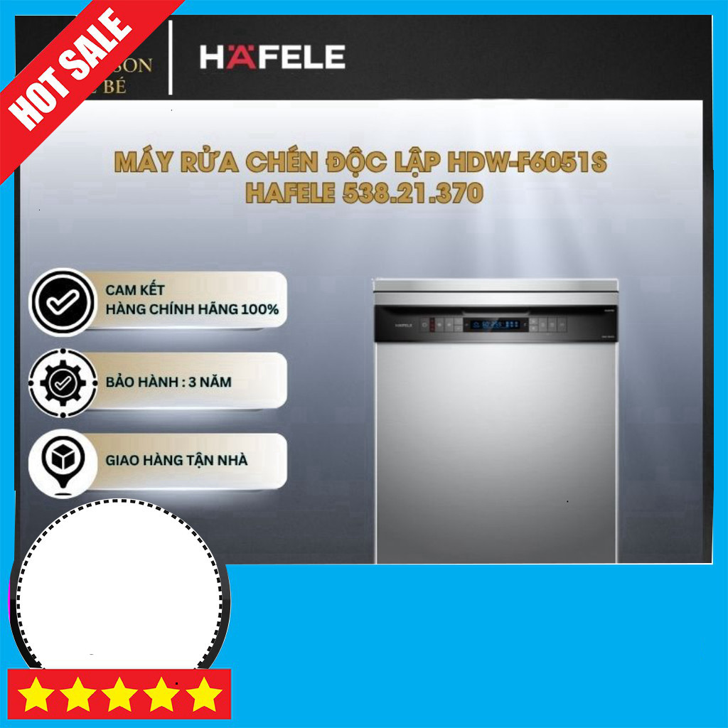 IB shop đặt Máy rửa chén Hafele HDW-F6051S Xám Bạc 15 Bộ - Sang Trọng GIAO TOÀN QUỐC.