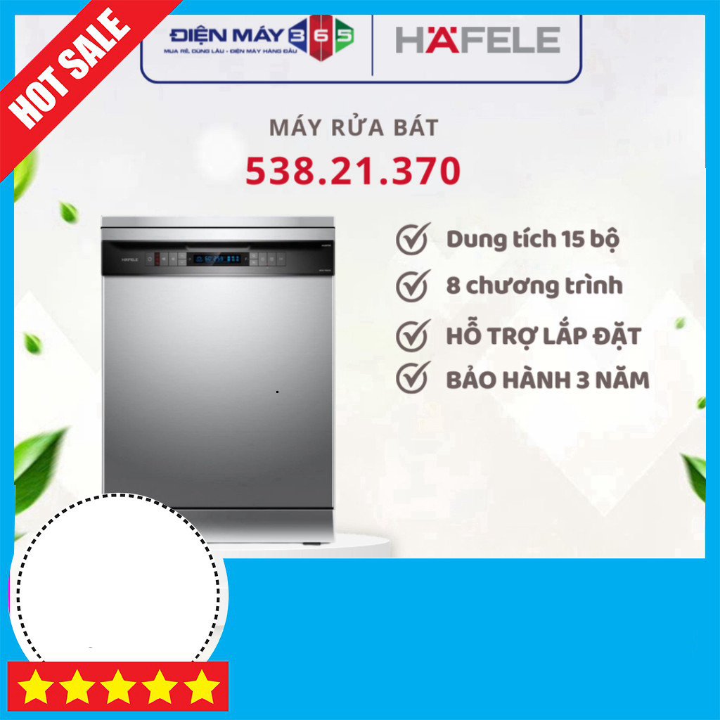IB shop đặt Máy Rửa Chén Hafele HDW-F6051S - Cảm Biến - Thiết Kế Châu Âu GIAO TOÀN QUỐC.