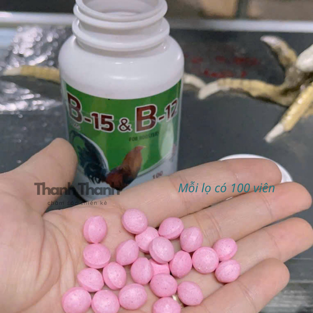Mega B12 B15 Gà Chọi - Hỗ Trợ Sức Khỏe Chất Lượng Cao