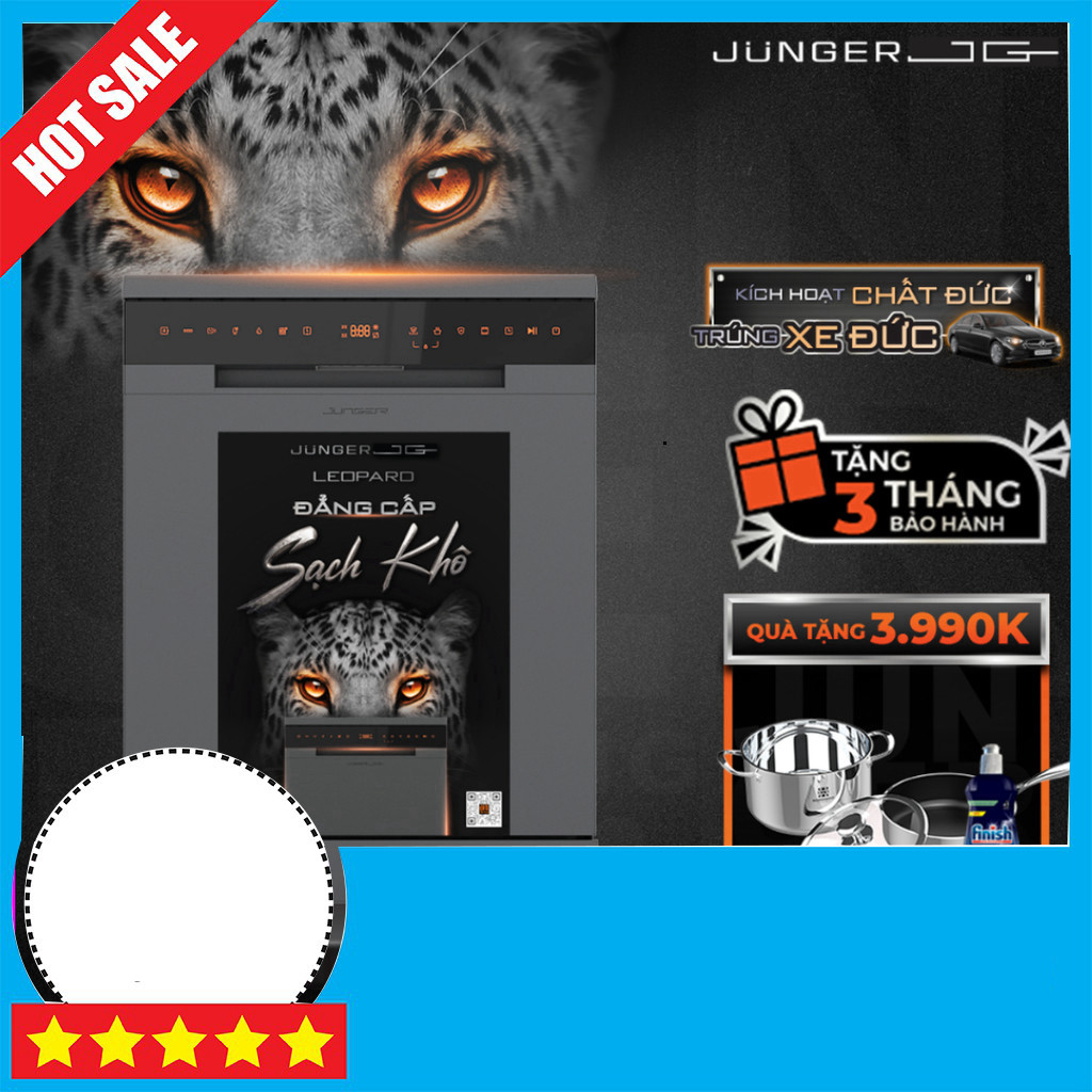 IB shop đặt Máy Rửa Chén Bat Junger Leopard công Nghệ UV, Khử Khăn Sạch Khô AI GIAO TOÀN QUỐC.