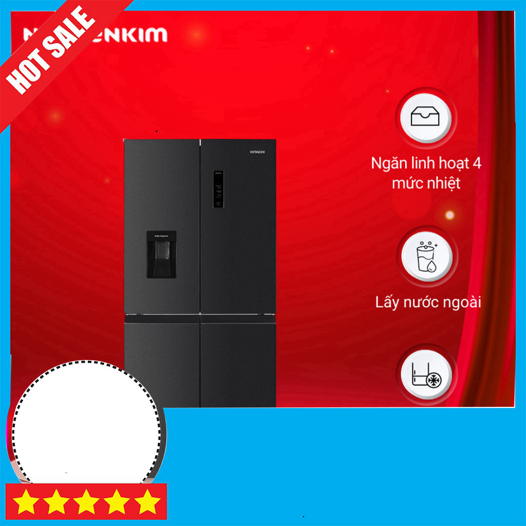IB đặt hàng  Tủ Lạnh Inverter Hitachi 464 lít 4 Cánh HR4N7520DSWDXVN GIAO TOÀN QUỐC.