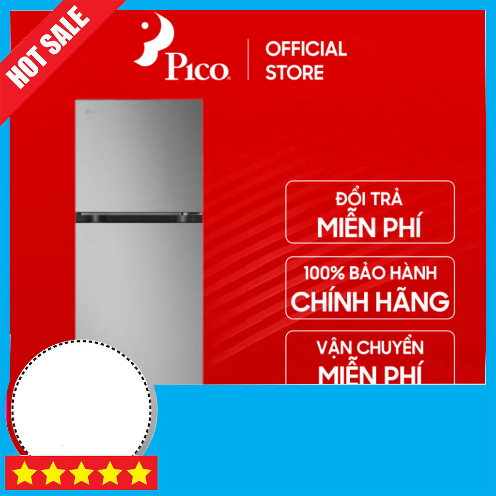 IB đặt hàng  LG Tủ Lạnh Inverter 266L LTB26SVM Màu Bạc Bạc Giá Rẻ GIAO TOÀN QUỐC.