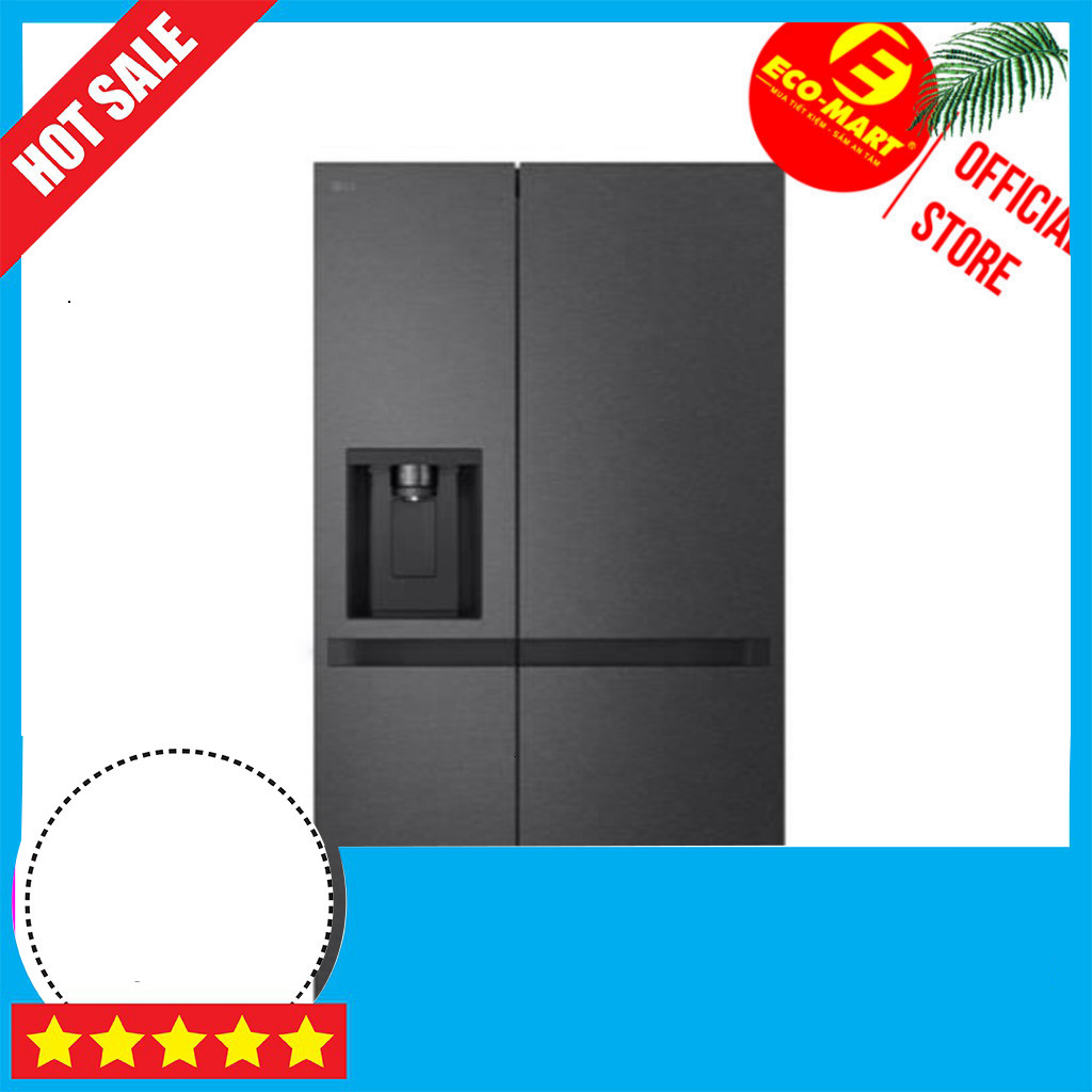 IB đặt hàng  Laptop Cooler Side By Side 641Lít Inverter LSI63BLMA LG GIAO TOÀN QUỐC.