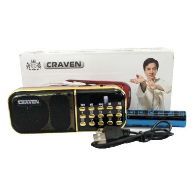 Loa nghe nhạc usb, thẻ nhớ CARAVEN CR-25A