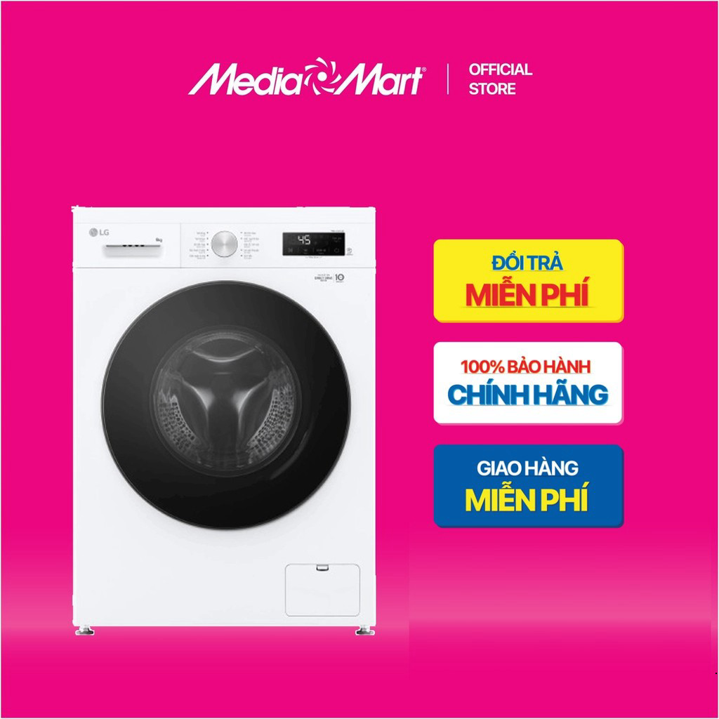 Máy giặt lồng ngang LG Inverter 9Kg FB1209S5W Bảo hành Chính hãng.