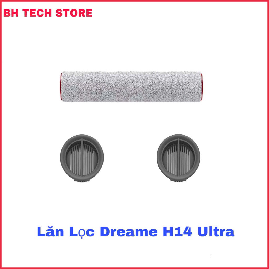 Bộ nguyên hộp Lăn Lọc  Dreame H14 Ultra / H14 Station / H15 / H15 Pro Heat .Gồm : 1 Lăn / 1 Nước lau