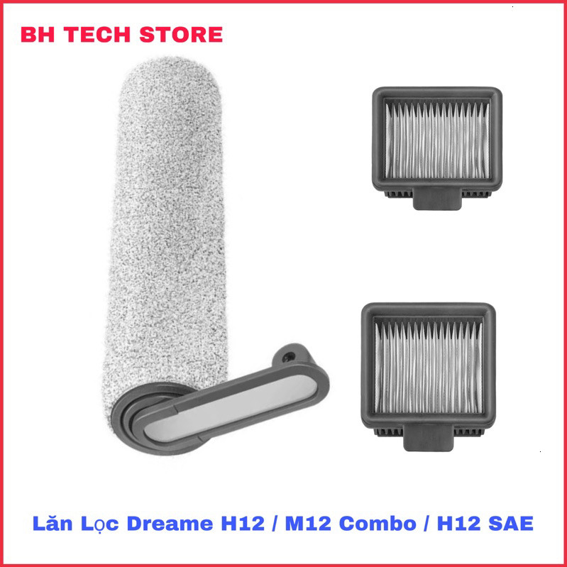 Bộ Phụ kiện Lăn Lọc Dreame H12 / M12 Combo / H12S AE.