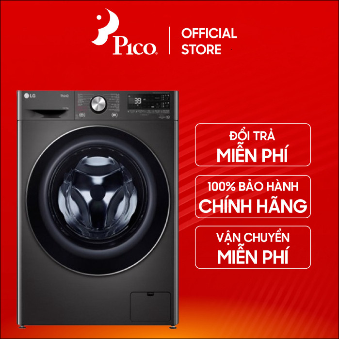 Máy giặt sấy LG Inverter giặt 12 kg - sấy 7 kg FV1412H3BA - Lắp đặt miễn phí - Bảo hành chính hãng 2