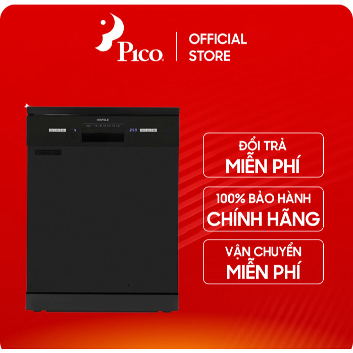 Máy rửa bát HAFELE HDW-F601B 14 bộ - Chính hãng bảo hành 36 tháng