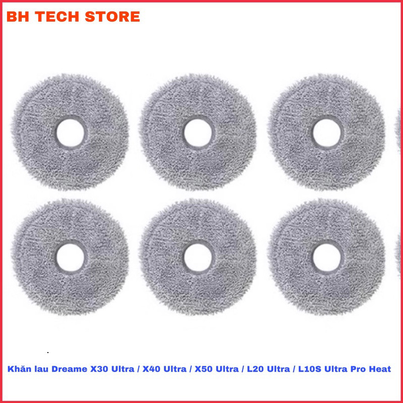 Combo Khăn Lau L10S Pro Heat / X30 Ultra / X30 master / L20 Ultra / X40 Ultra / X40 Master / X50 Ult