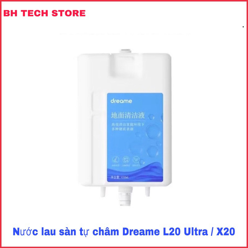 Nước lau sàn tự châm cho Robot Dreame L20 Ultra /  Dreame X10 / Dreame X20.