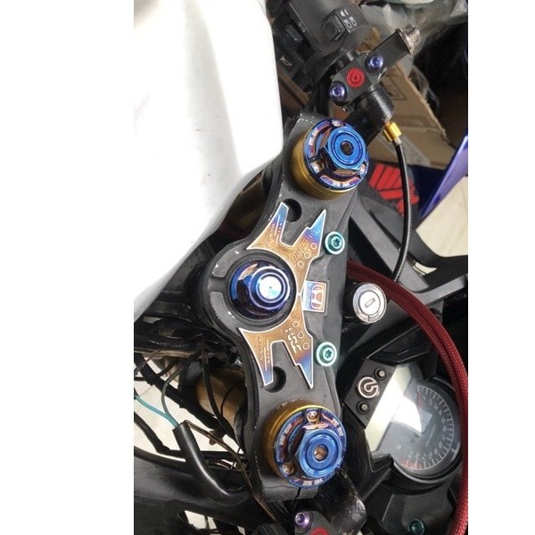 hỏa tốc dán bàn thờ titan thật cho honda cb190 cb190 cbf190