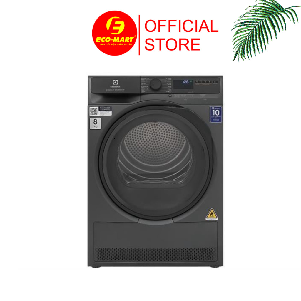 Máy sấy Electrolux EDH803J5SC UltimateCare bơm nhiệt 8 kg