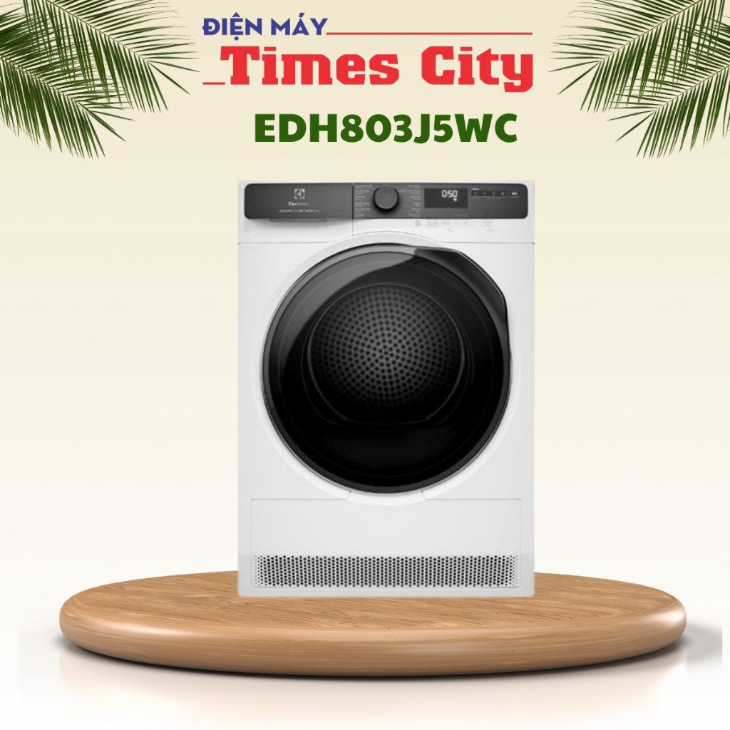Máy sấy Electrolux EDH803J5WC UltimateCare bơm nhiệt 8 kg