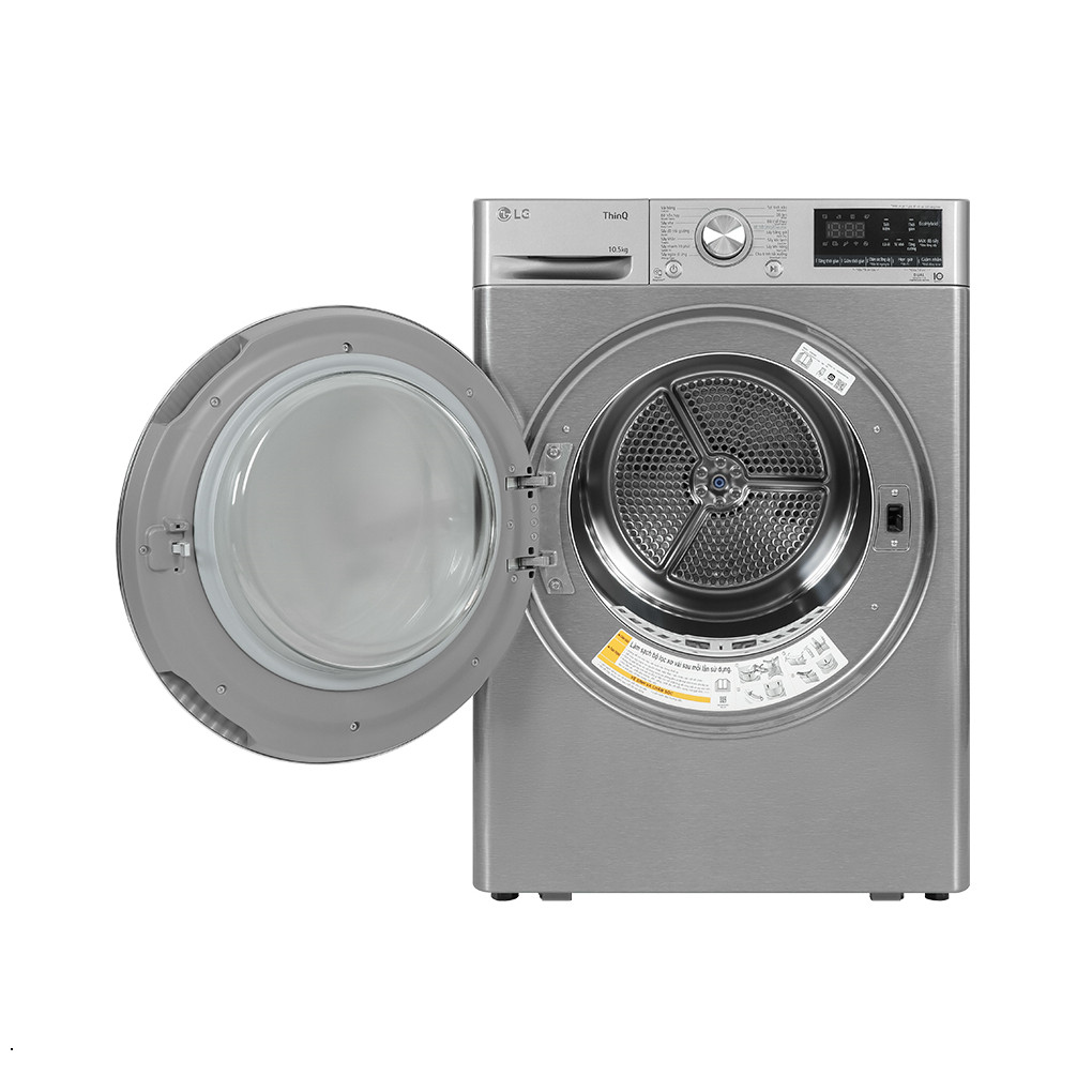 DVHP50P Máy Sấy LG bơm Nhiệt 10.5 Kg(Platinum) DVHP50P ( Có lắp đặt)