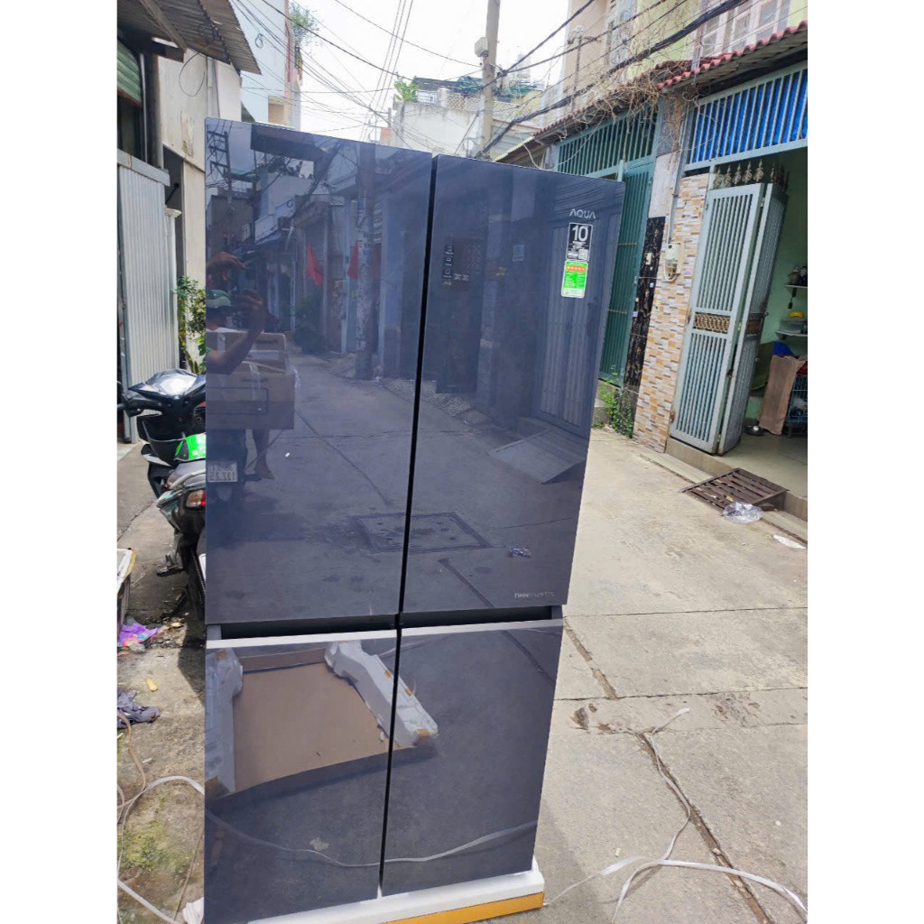 Tủ Lạnh Aqua Inverter 469 Lít AQR-M560XA(GL)