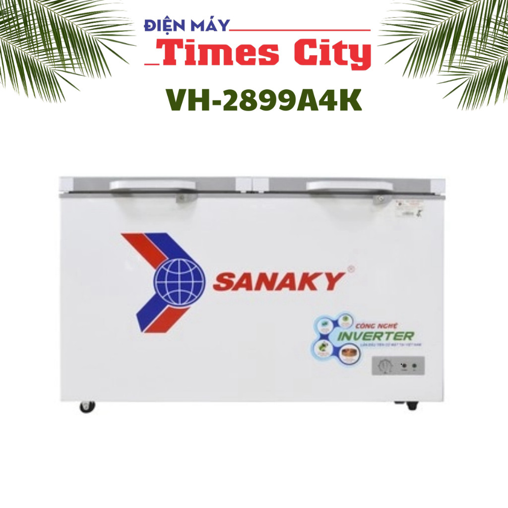 Tủ đông Sanaky Inverter 235 lít VH-2899A4K 1 chế độ chỉ đông đá