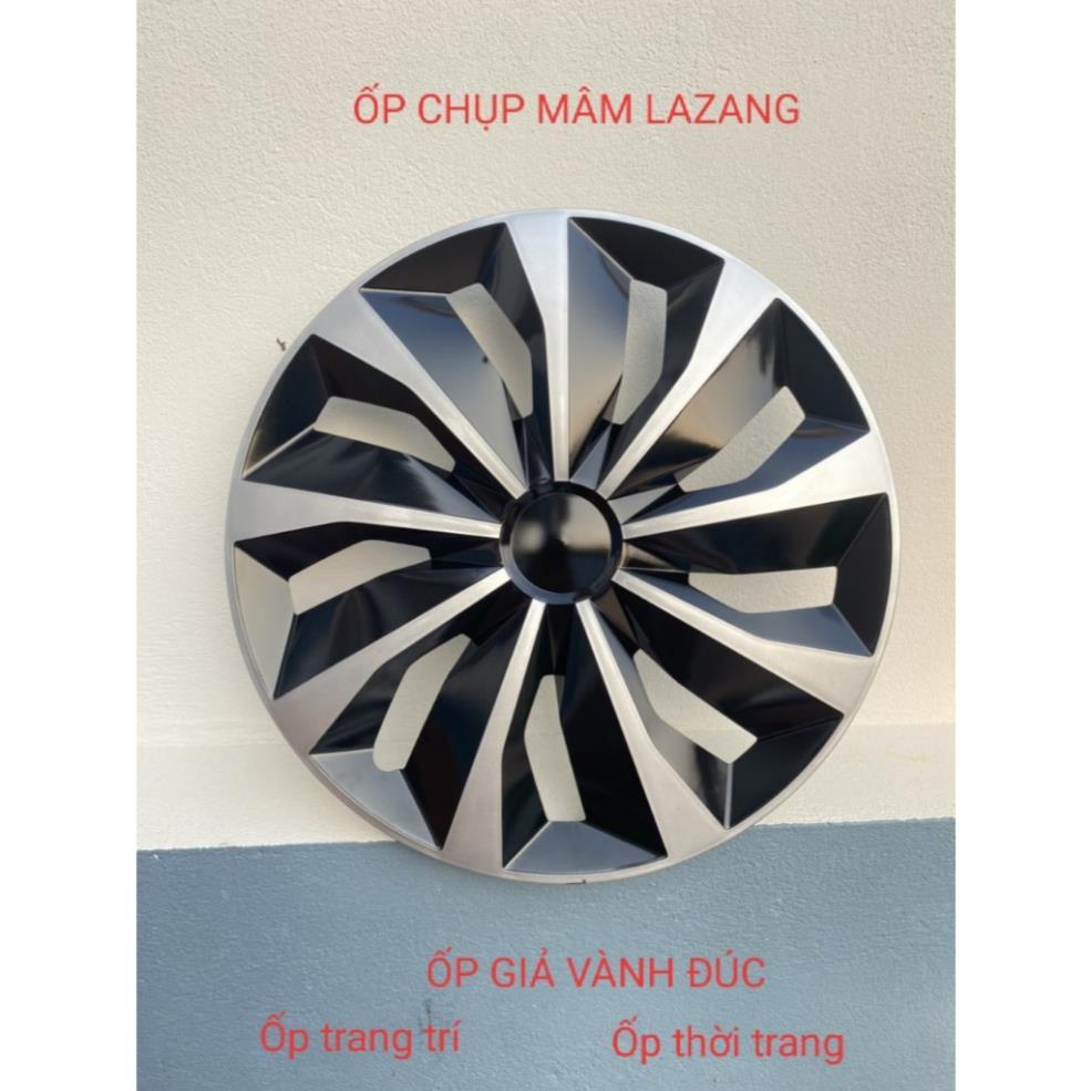 Ốp Lazang ô tô  R12, R13, R14, R15 inch, ốp chụp mâm giả vành đúc  phù hợp  nhiều  dòng xe, xe  tải 