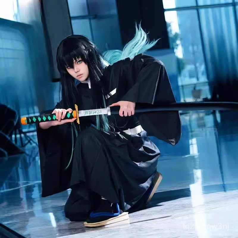 Tokito Muichiro cosplay Trang phục Diệt Quỷ cos Đồng phục của đội Diệt Quỷ, quần áo nam và nữ Kasuma