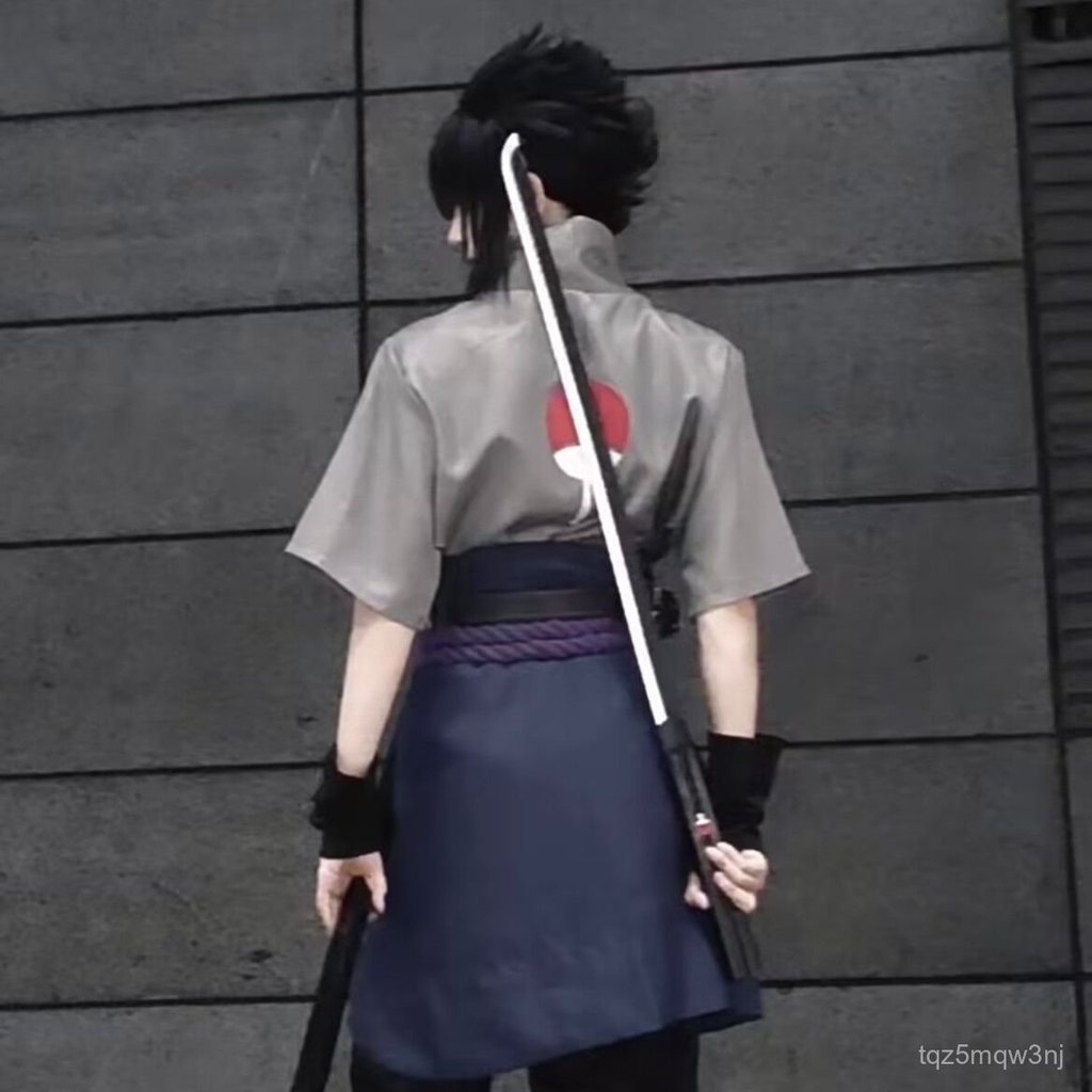 Naruto Uchiha Sasuke cos Trang phục đầy đủ của Sasuke trong Shippuden dành cho cosplay anime tại các
