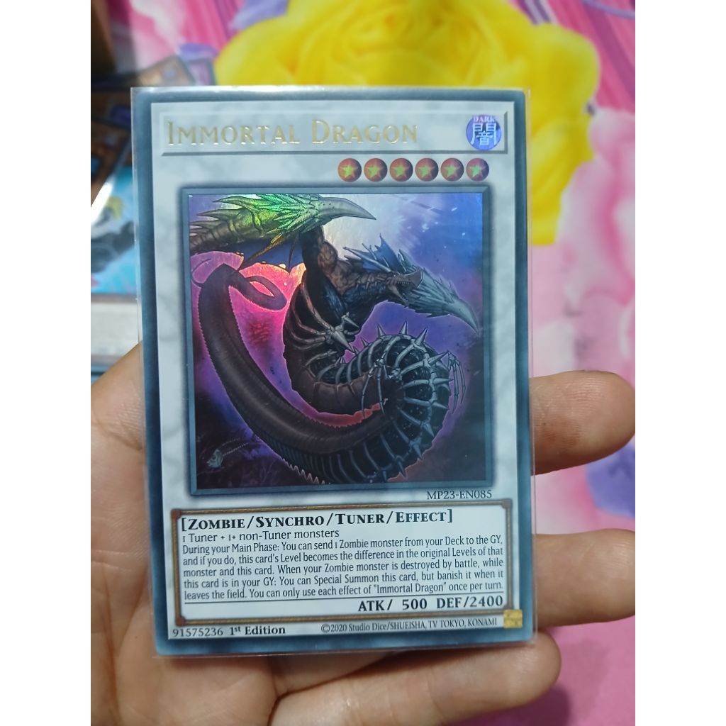 [Yugioh Biên Hòa Store] 1 lá thẻ bài Immortal Dragon - MP23-EN085 - Ultra Rare