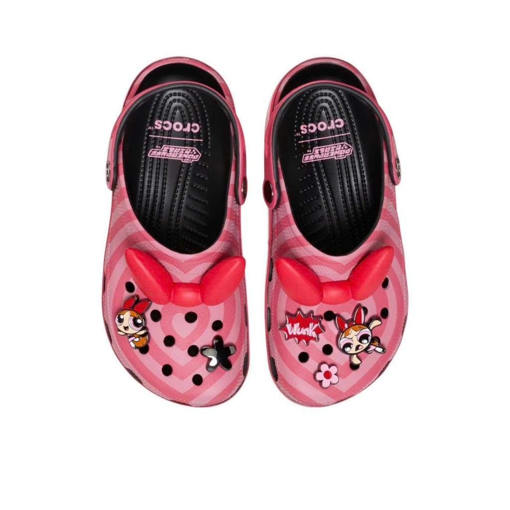 Dép Crocs x The Powerpuff Girls Classic Clog Pink