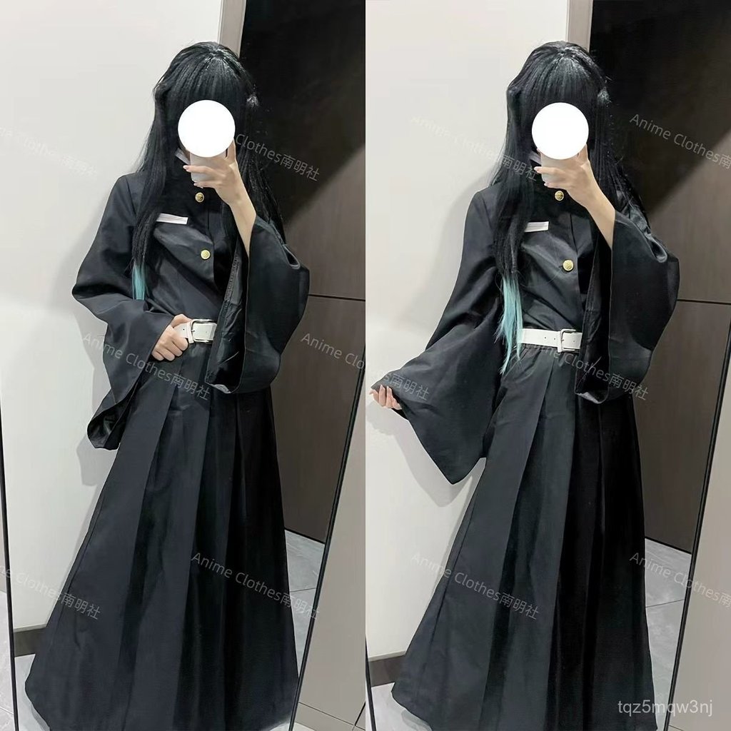 Tokito Muichiro cos Đồng phục của Đội Diệt Quỷ Đen, Kasumashira, Anime 2D cosplay Quần Áo
