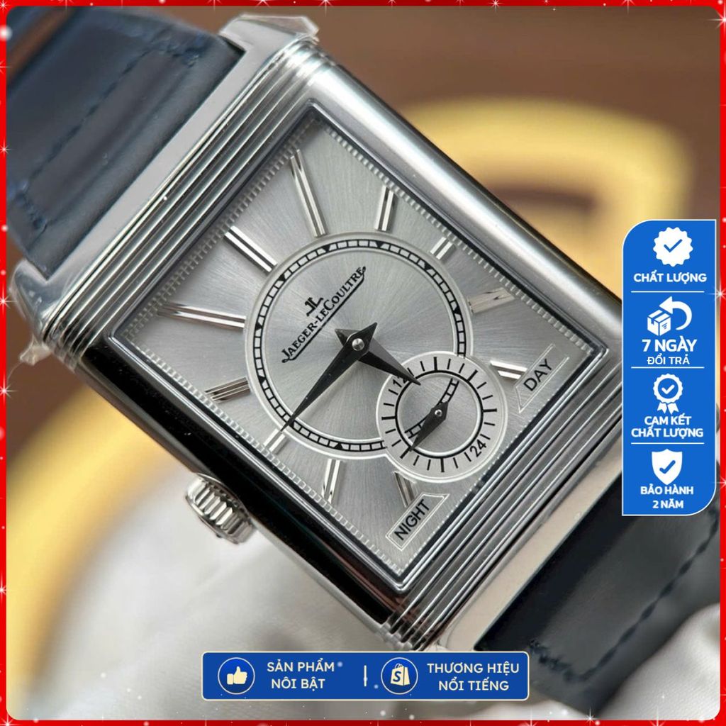 Jaeger LeCoultre Master Reverso Tribute Small Seconds— size 28.3mm x 47mm— máy cal854A— có 2 mặt số