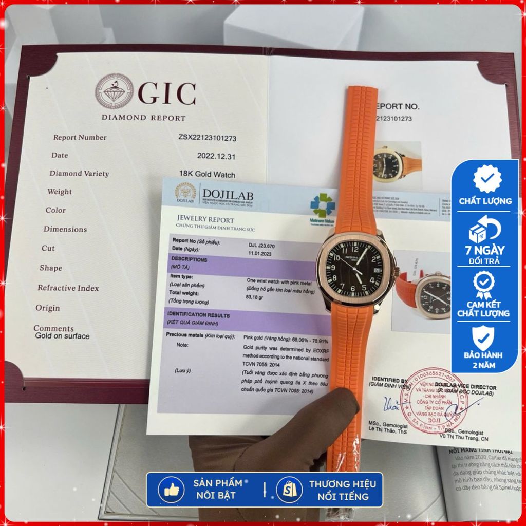 PP 5167R - Bọc Vàng 18k Size 40mm - 3K Factory - Caliber 324