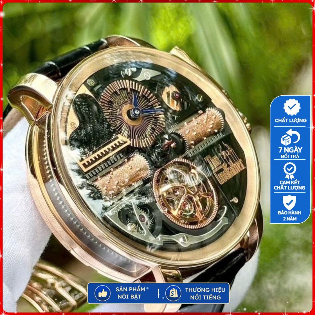 Đồng hồ Jacob & Co Opera Godfather size : 43mm Máy thuỵ | Cơ tự động Kính shaphie nguyên khối