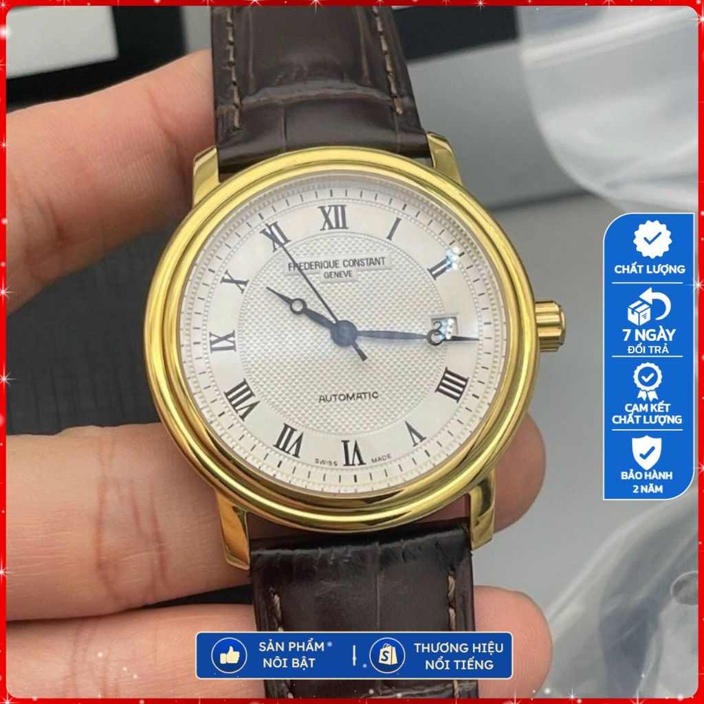 Fullbox [Full Box]đồng hồ nam Frederique Constant FC-303MC 40mm máy cơ FC303 thuỵ sĩ - tag giá, mã v
