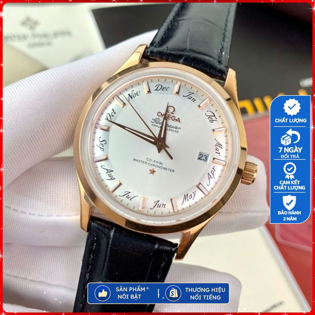 Đồng Hồ Nam 0MEGA Globemaster annual calendar - 40mm Mời ae chốt, BH 24 Tháng