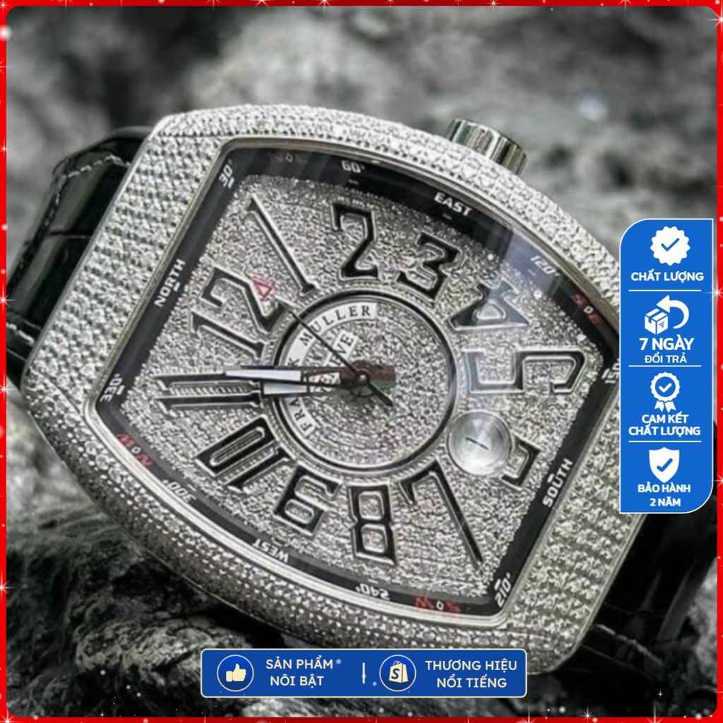 Đồng Hồ nam Franck Muller Vanguard ABF v45 44mm máy FM800 Thuỵ sĩ - độ hoàn thiện 99%aut