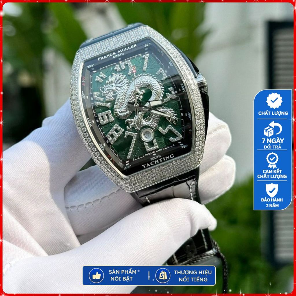 [Tặng Hộp Hãng] - đồng hồ nam Franck Muller Yachting Dragon ABF v45 44mm máy FM800 Thuỵ sĩ