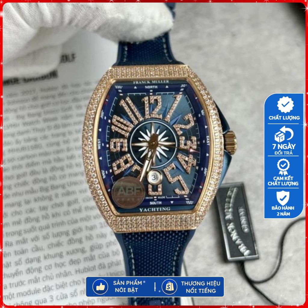 Đồng Hồ nam Franck Muller Yachting ABF v45 44mm máy FM800 Thuỵ sĩ - Độ hoàn thiện 99%