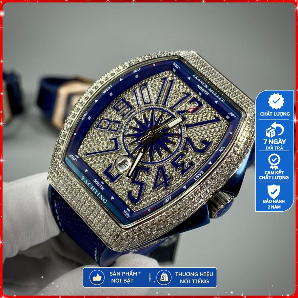 Đồng Hồ nam Franck Muller Yachting ABF v45 44mm máy FM800 Thuỵ sĩ - Độ hoàn thiện 99%