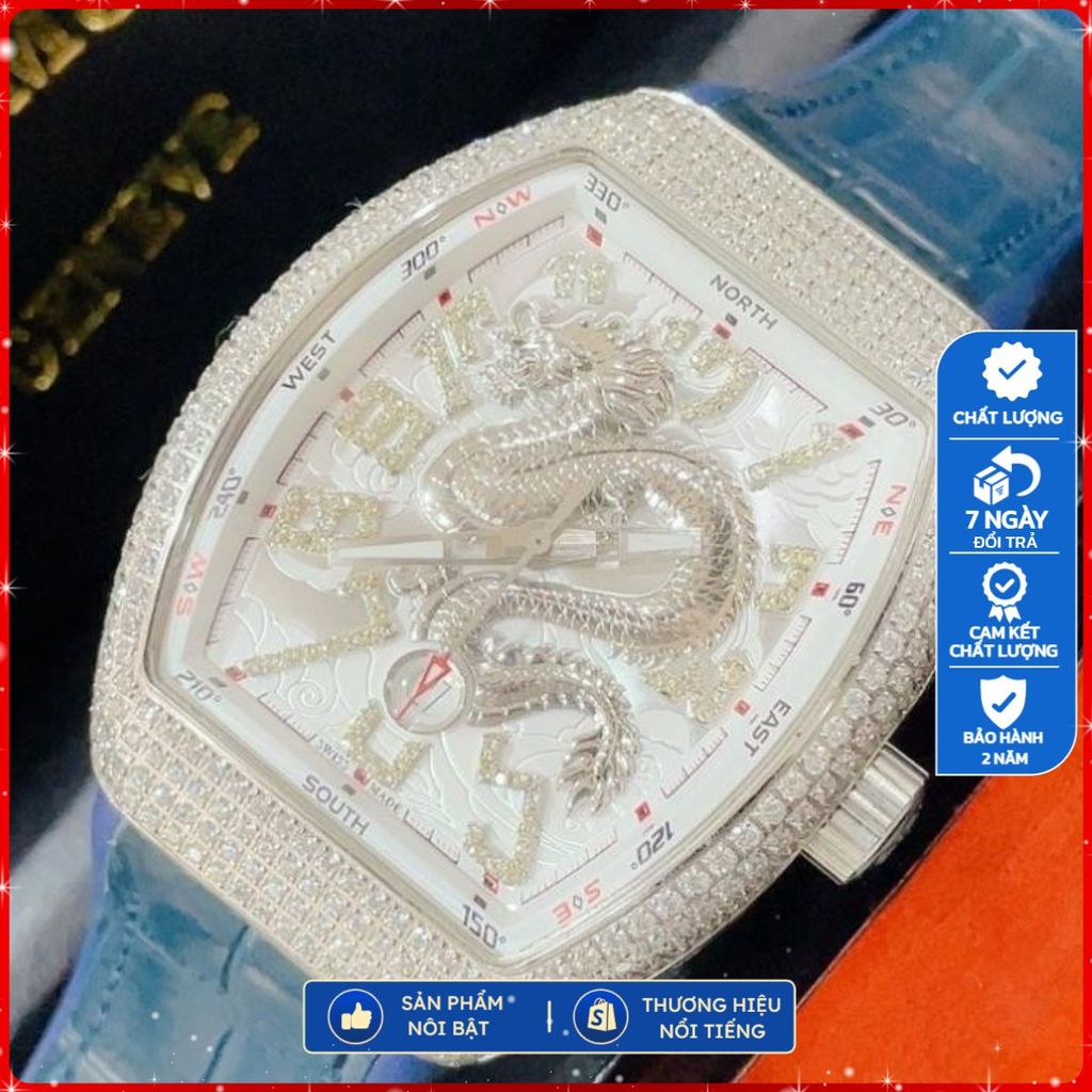 Đồng Hồ nam Franck Muller Vanguard Dragon v45 44mm máy Cơ Automatic