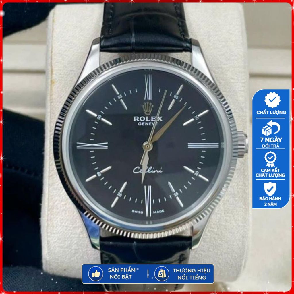 Đồng Hồ nam Rolex Cellini Time 39mm máy cơ nhật bản