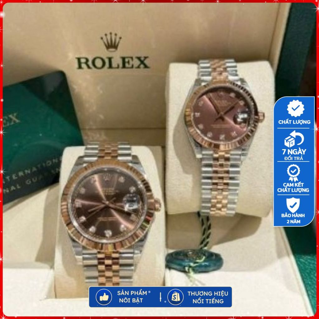 Đồng Hồ Rolex Datejust Máy thuỵ sỹ | Size nam: 41mm | Nữ: 31mm Kính shaphie