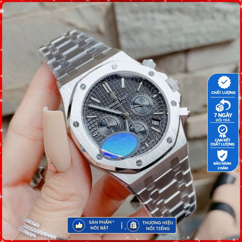 [Full Box] Đồng hồ nam Audemars Piguet Royal Oak 41mm swissquartz, bấm giờ chronograph
