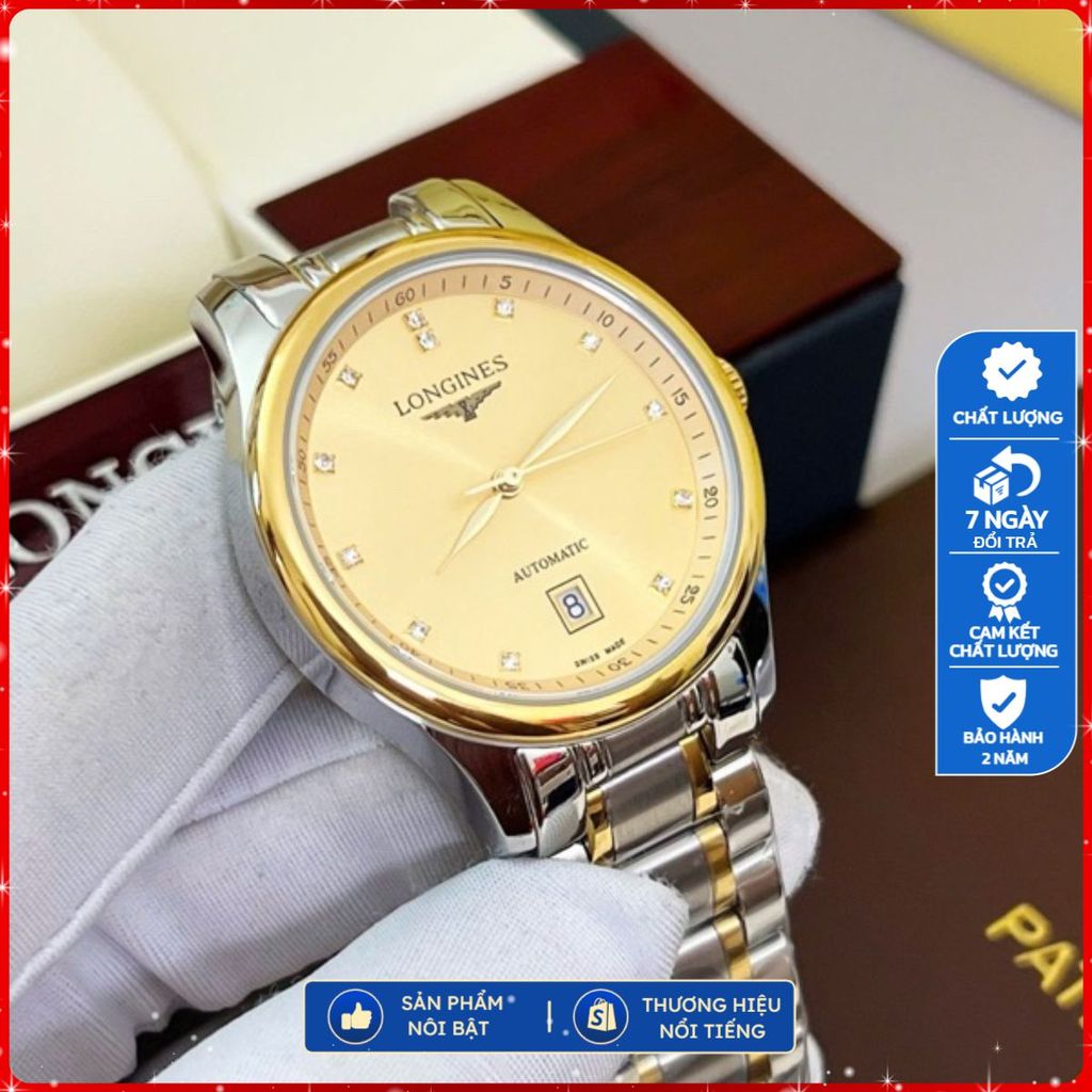 Đồng Hồ Nam Longines 40mm - Cơ Tự động Fullbox